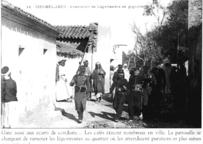 Arrestation de légionnaires en goguette