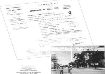 Autorisation de voyage