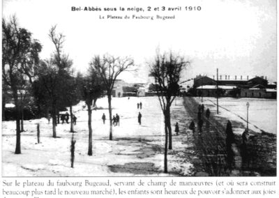 Bel-Abbes Sous la neige.2BMP