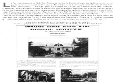 La Mékerra et l'agriculture