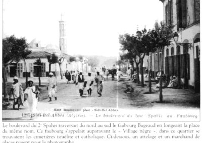 Le boulevard du 2 Spahis ( village nègre)