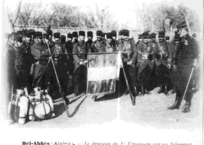 Le drapeau du 1 Etrangers