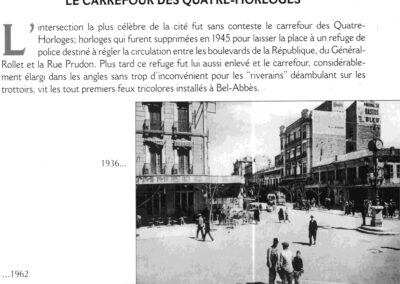 le carrefoure des Quatre-Horloges