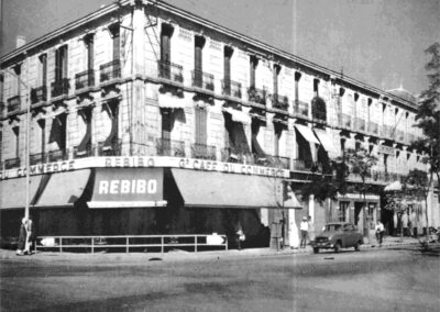 le carrefoure des Quatre-Horloges en1962