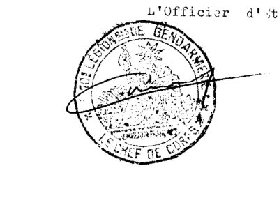 GENDARMERIE