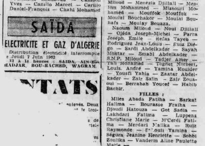 certificat- d'étude 1962 le-telagh